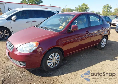 2011 Hyundai Accent Gls from USA, damaged, VIN KMHCN4AC0BU574054